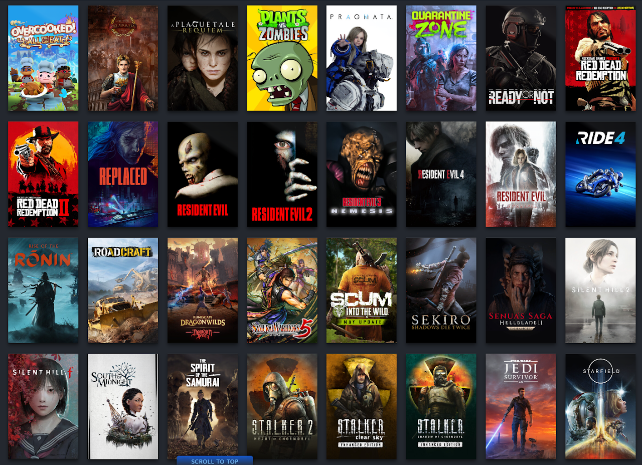 Steam library cover art grid 3